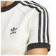 Adidas Γυναικεία κοντομάνικη μπλούζα 3-Stripes Slim Raglan Tee